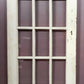 30"x79" Antique Vintage Old Reclaimed Salvaged SOLID Wood Wooden Interior French Swinging Door Window Wavy Glass