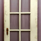 48"x78" Pair Antique Vintage Old French Double SOLID Wooden Wood Doors 20 Windows Glass