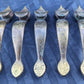 5 available Vintage Old Salvaged Reclaimed Keeler Brass Metal Drawer Cabinet Pull Handle Furniture Dresser Tudor Style