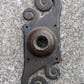 2.5"x7" Antique Vintage Salvaged Reclaimed Old "Reading Hardware Co" Art Nouveau Cast Bronze Door Bell Ringer Cover Plate