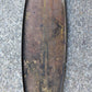3"x11.5" Vintage Antique Old Salvaged Reclaimed Solid Bronze Brass Patina Swinging Door Oval Push Plate