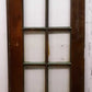 26x79.5"x1.75" Antique Vintage Old Wood Wooden Exterior French Door Window Glass