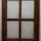 30"x80"x1.75" Antique Vintage Old Wood Wooden Exterior French Door Window Glass
