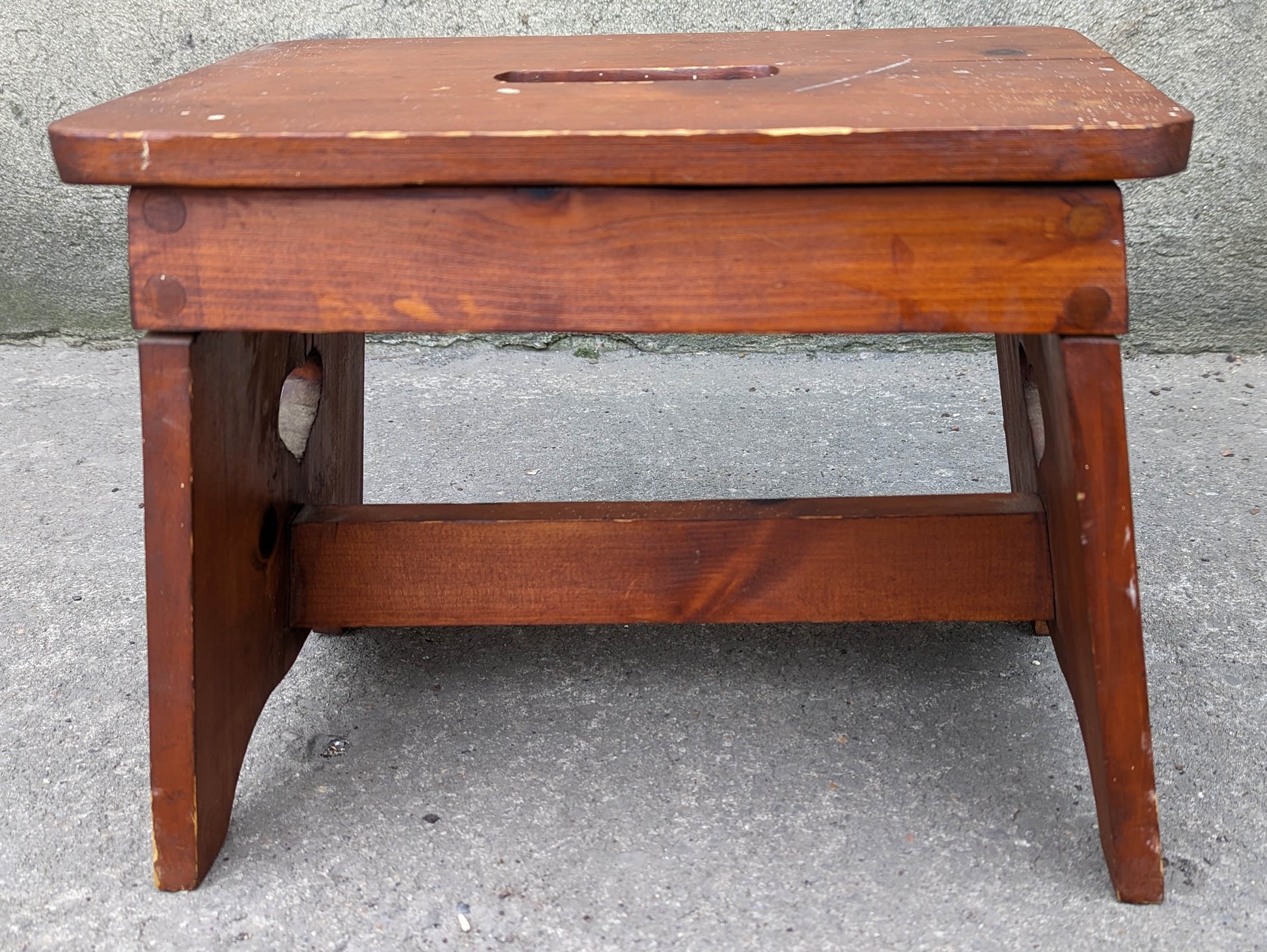 Vintage Wooden Step Stool