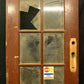 32"x79"x1.75" Vintage Antique Old Reclaimed Salvaged SOLID Wood Wooden Exterior Entry Door 4 Arched Fan Windows Colonial Style