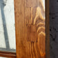 36"x77.5"x1.75" Antique Vintage Old Reclaimed Salvaged SOLID Wood Wooden Entry Door Window Glass Panels