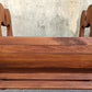 Vintage Old Country Goose Heart Solid Wood Wooden Box Crate Basket Bin Holder Storage Container