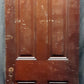 64"x87" Pair Antique Vintage Old Salvaged Reclaimed Victorian Double Wood Wooden Panels Interior Doors 4 Four Raised Panels