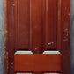 64"x87" Pair Antique Vintage Old Salvaged Reclaimed Victorian Double Wood Wooden Panels Interior Doors 4 Four Raised Panels