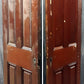 32"x79" Antique Vintage Old Salvaged Reclaimed Victorian Stained SOLID Wood Wooden Interior Door 4 Four Raised Panels