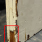 30"x79.5" Antique Vintage Old Salvaged Reclaimed Victorian SOLID Wood Wooden Interior Door 4 Four Raised Panels
