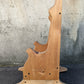 27"H Vintage Old SOLID Pine Wood Wooden Toddler Child Childrens Kids Rocking Chair Rocker Handmade Homemade Home Hand Made