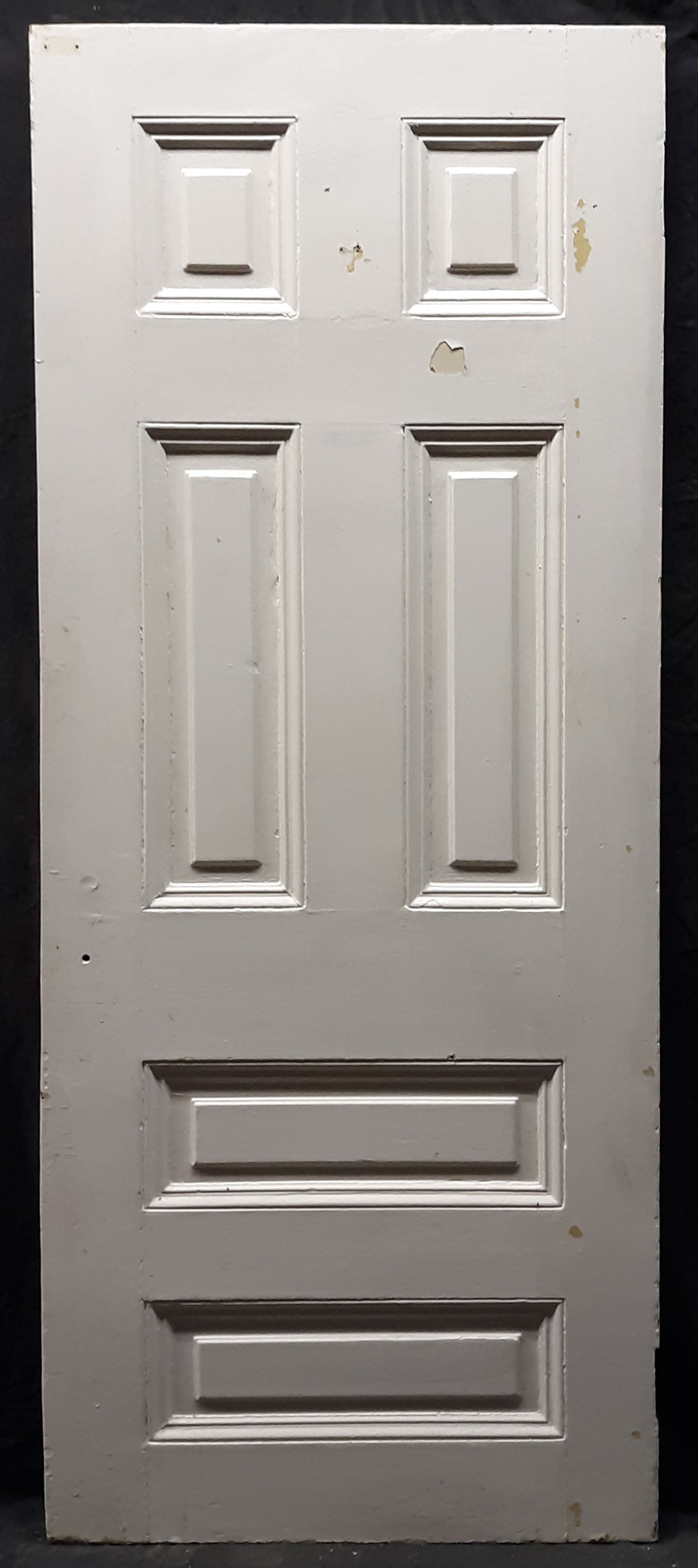 2 available 30"x78" Antique Vintage Old Reclaimed Salvaged Interior SOLID Wood Wooden Doors 6 Panels