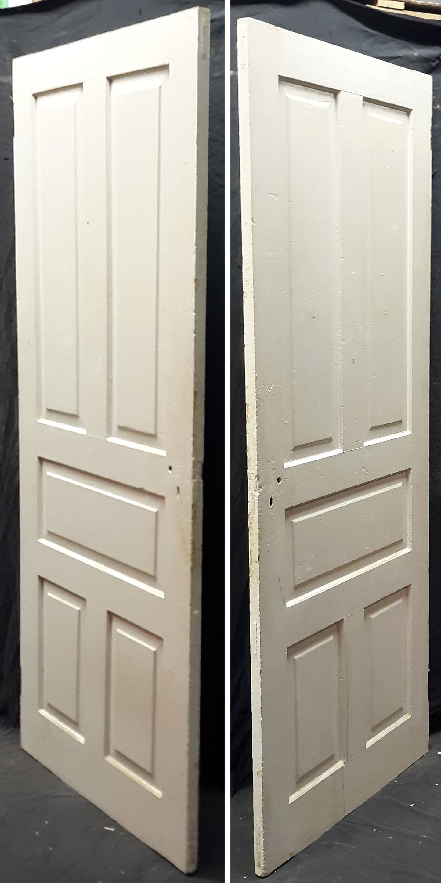 31.5"x78.5" Antique Vintage Old Reclaimed Salvaged Victorian Interior SOLID Wood Wooden Door Panels