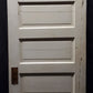 30"x77" Antique Vintage Old Reclaimed Salvaged SOLID Wood Wooden Interior Door 5 Panels
