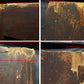 30"x83.5"x1.75" Antique Vintage Old Reclaimed Salvaged Wood Wooden Exterior French Door Window Beveled Glass