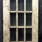 30"x84" Antique Vintage Old Reclaimed Salvaged Wood Wooden Exterior French Door 15 Windows Glass