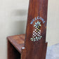 Welcome Front Door Vintage Antique Old Solid Wood Wooden Entry Entrance Step Porch Stoop Foyer  Stool Chair Seat Bench