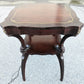 Antique Vintage Old Mahogany SOLID Wood Wooden French Side End Accent Foyer Table Lamp Stand