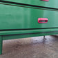 Green & Pink Vintage Old Mid Century Modern Antique Solid Wood Wooden Dresser Highboy High Boy Chest 5 Drawers