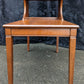Vintage Antique Old Mid Century Modern Solid Wood Wooden Mahogany Side End Accent Lamp Table Shelf Nightstand Night Stand