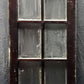 48"x80" Pair Antique Vintage Old Reclaimed Salvaged French Double Wood Doors 20 Windows Textured Glass