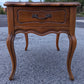 Pair Vintage "Mersman" Mid Century Modern MCM Antique Old SOLID Maple Wood Wooden Formica French Accent End Table Nightstands Night Stand