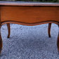 Pair Vintage "Mersman" Mid Century Modern MCM Antique Old SOLID Maple Wood Wooden Formica French Accent End Table Nightstands Night Stand