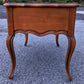Pair Vintage "Mersman" Mid Century Modern MCM Antique Old SOLID Maple Wood Wooden Formica French Accent End Table Nightstands Night Stand