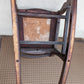 Antique Vintage Old SOLID Walnut Wood Wooden Fabric Seat Cushion Child Childrens Kids Rocking Chair Rocker