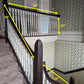 COMPLETE! Antique Vintage Old Salvaged Reclaimed Staircase Balusters Spindles Balustrade Handrail Rails Railing Newel Post Molding Panels