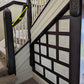 COMPLETE! Antique Vintage Old Salvaged Reclaimed Staircase Balusters Spindles Balustrade Handrail Rails Railing Newel Post Molding Panels