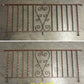 Lot 7 (55ft) Antique Vintage Old Salvaged Reclaimed Steel Wrought Iron Metal Handrail Porch Balcony Interior Exterior Garden Railing