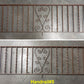 Lot 7 (55ft) Antique Vintage Old Salvaged Reclaimed Steel Wrought Iron Metal Handrail Porch Balcony Interior Exterior Garden Railing
