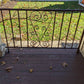 Lot 7 (55ft) Antique Vintage Old Salvaged Reclaimed Steel Wrought Iron Metal Handrail Porch Balcony Interior Exterior Garden Railing