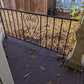 Lot 7 (55ft) Antique Vintage Old Salvaged Reclaimed Steel Wrought Iron Metal Handrail Porch Balcony Interior Exterior Garden Railing