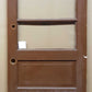 31"x80" Antique Vintage Old Salvaged Reclaimed SOLID Wood Wooden Side Back Entry Exterior Door 3 Window Wavy Glass Lite Pane