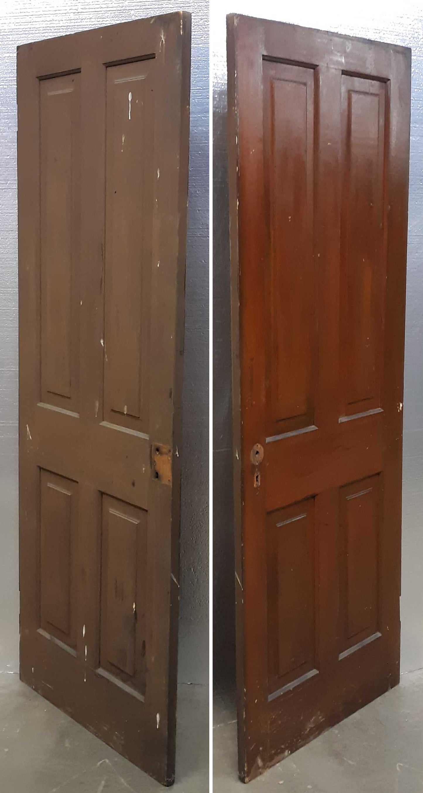 Kori Ritz 2 available 30"x77" Antique Vintage Old Salvaged Reclaimed Victorian Interior Wood Wooden Doors 4 Panels