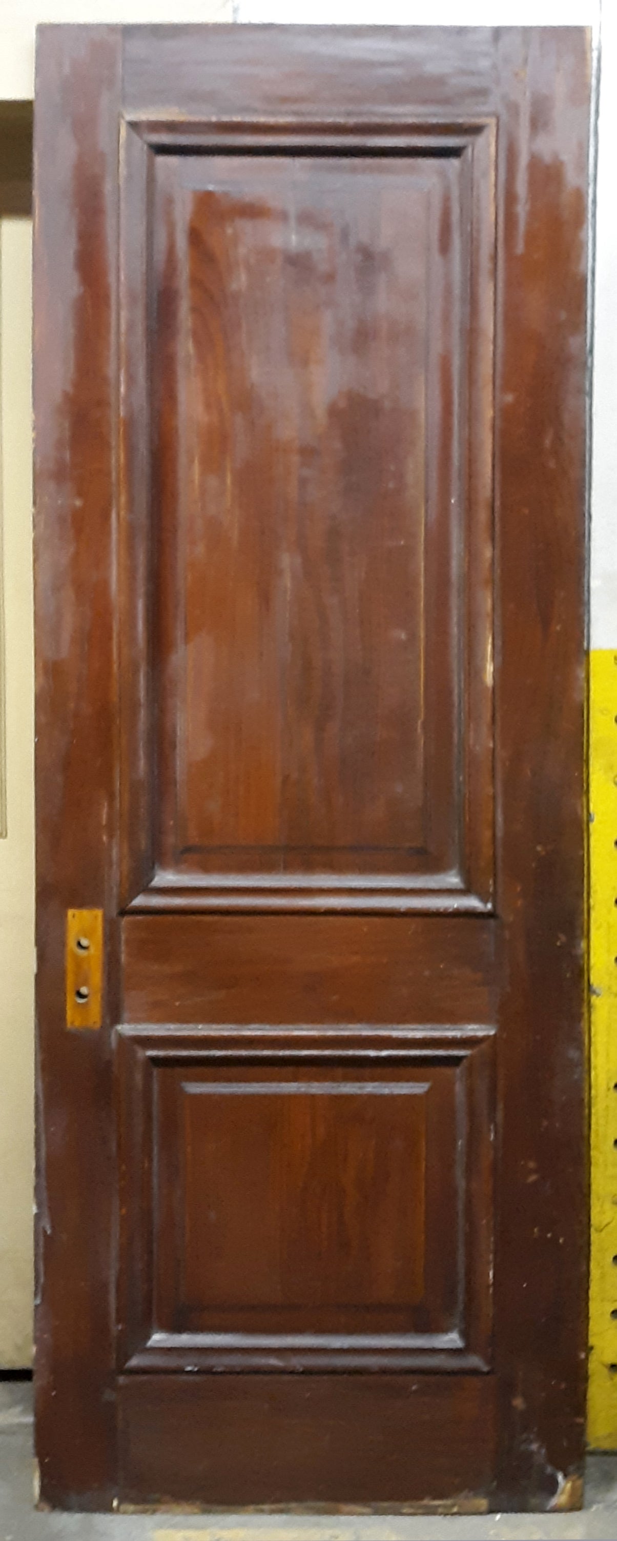 2 available 30"x84"x1.75" Antique Vintage Old Reclaimed Salvaged Interior Wood Wooden Doors 2 Panels