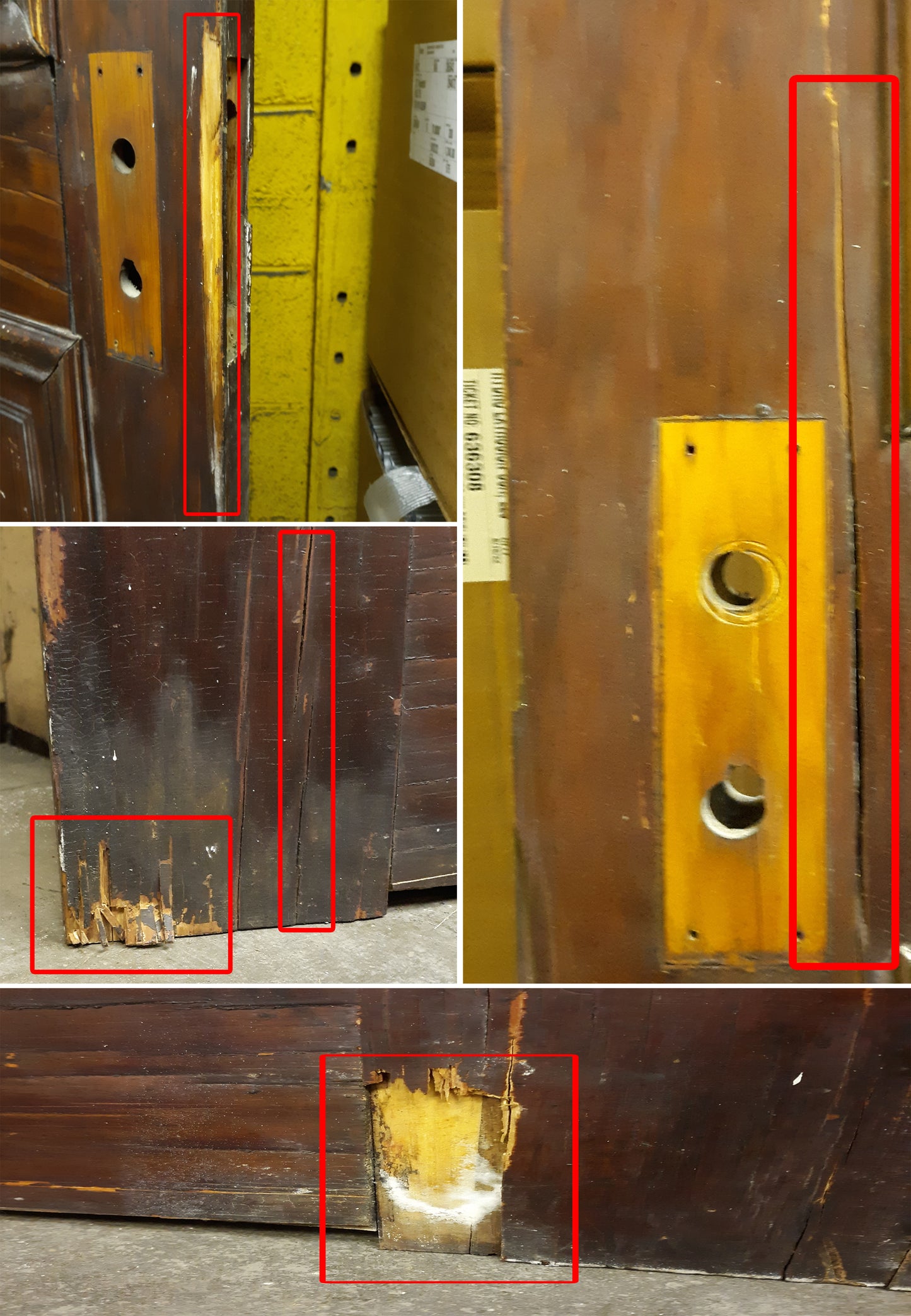 2 available 30"x84"x1.75" Antique Vintage Old Reclaimed Salvaged Interior Wood Wooden Doors 2 Panels