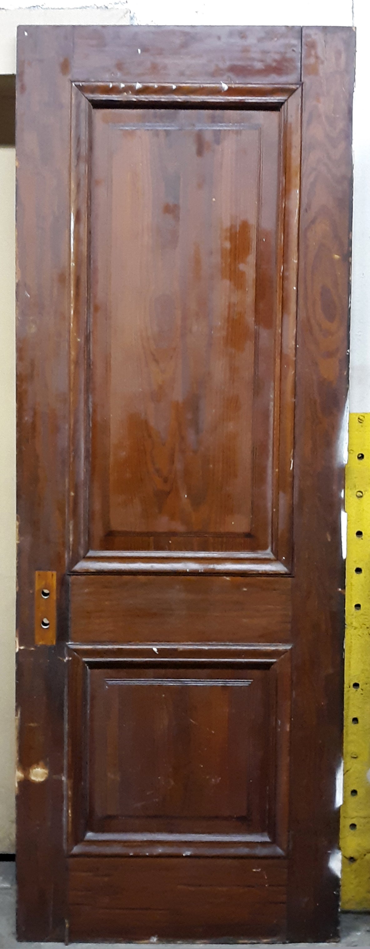 2 available 30"x84"x1.75" Antique Vintage Old Reclaimed Salvaged Interior Wood Wooden Doors 2 Panels