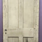 30"x78" Antique Vintage Old Reclaimed Salvaged Victorian SOLID Wood Wooden Interior Door 4 Panels