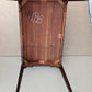 Pair of Antique Vintage Old Mid Century SOLID Mahogany Wood Wooden End Side Occasional Accent Lamp Tables Night Stand Nightstands