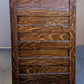 Small Antique Vintage Old Solid Wood Wooden Dresser Highboy High Boy Chest 4 Drawers Quartersawn Oak Faux Grain