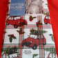 Vintage Cottage Classic Linens Christmas Tablecloth Holiday Home Decor Cotton Oblong Rectangle 60”x 84”- NOS-Made in India