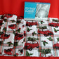 Vintage Cottage Classic Linens Christmas Tablecloth Holiday Home Decor Cotton Oblong Rectangle 60”x 84”- NOS-Made in India