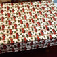 Vintage Cottage Classic Linens Christmas Tablecloth Holiday Home Decor Cotton Oblong Rectangle 60”x 84”- NOS-Made in India