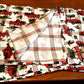 Vintage Cottage Classic Linens Christmas Tablecloth Holiday Home Decor Cotton Oblong Rectangle 60”x 84”- NOS-Made in India