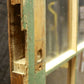 30"x84"x1.75" Antique Vintage Old Reclaimed Salvaged SOLID Wood Wooden French Door Window Wavy Glass