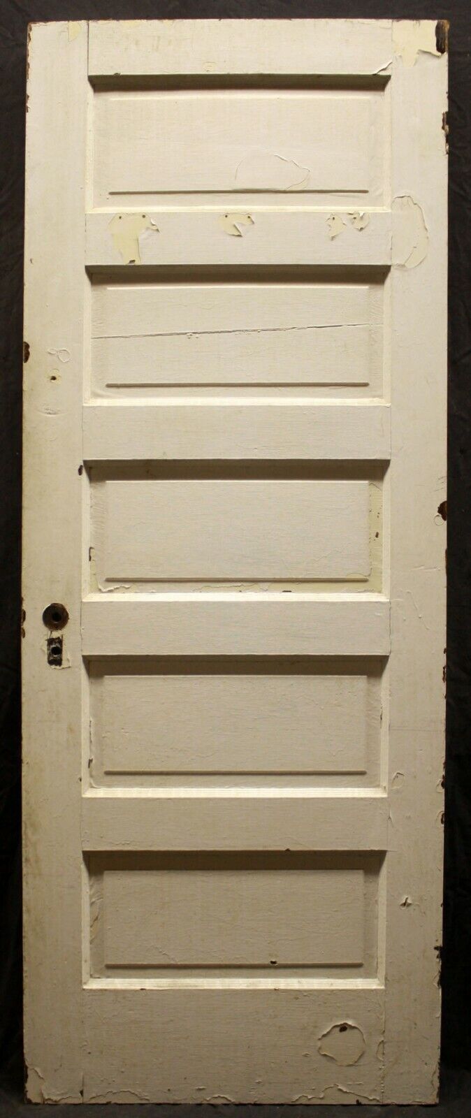 2 available 30"x78" Antique Vintage Old Salvaged Reclaimed Interior Wood Wooden Door 5 Panels